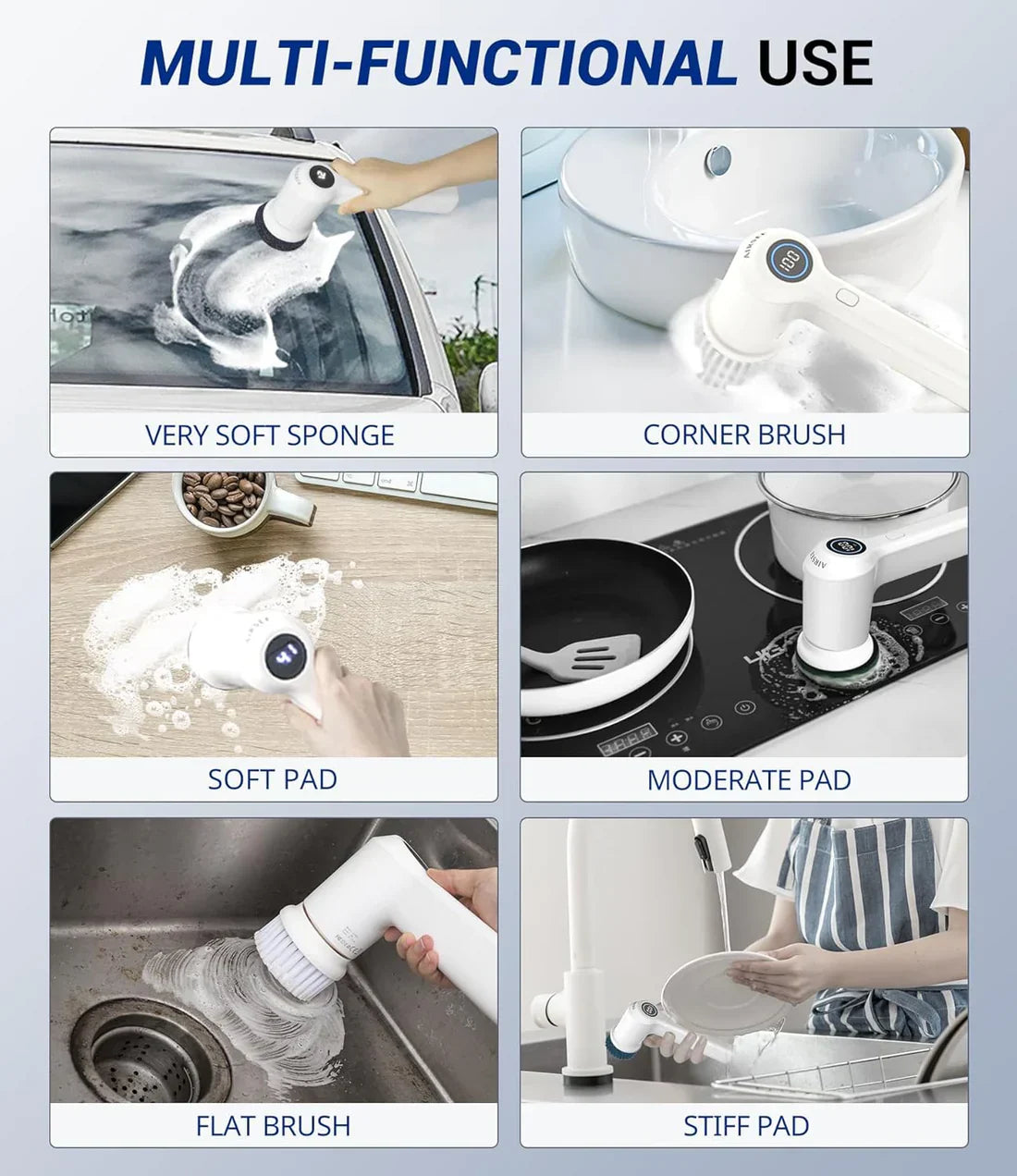 Electric Cleaning Scrubber