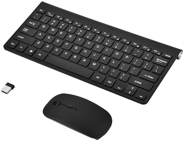Ultra‑Slim Wireless Keyboard & Mouse Combo